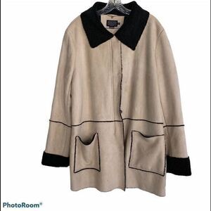 Pendleton Faux Shearling Coat Sz XXL